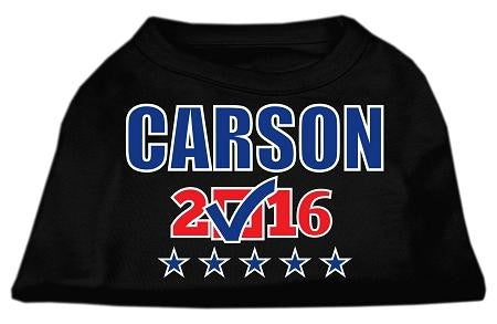 Carson Checkbox Election Screenprint Shirts Black XXXL (20)