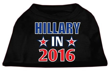 Hillary in 2016 Election Screenprint Shirts Black XS (8)