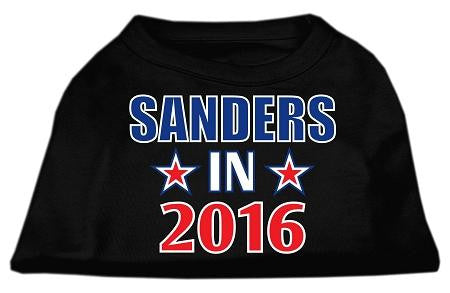 Sanders in 2016 Election Screenprint Shirts Black Sm (10)