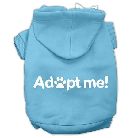 Adopt Me Screen Print Pet Hoodies Baby Blue Size XS (8)