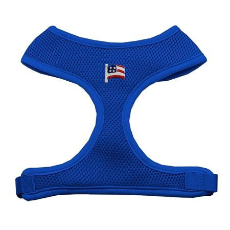 American Flag Chipper Blue Harness Small