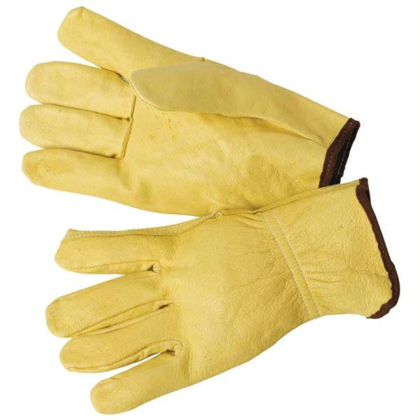 Maxam Solid Genuine Leather Work And Driving Gloves