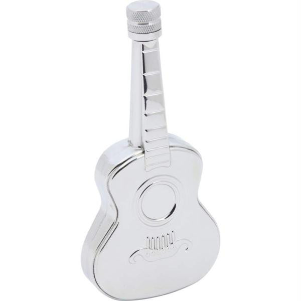 Maxam 4oz Stainless Steel Acoustic Guitar Shaped Flask