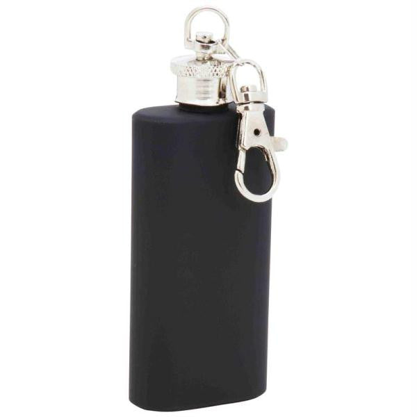 Maxam 2oz Stainless Steel Keychain Flask- Chain Flask