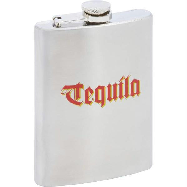 Maxam 8oz Stainless Steel Flask- Tequila