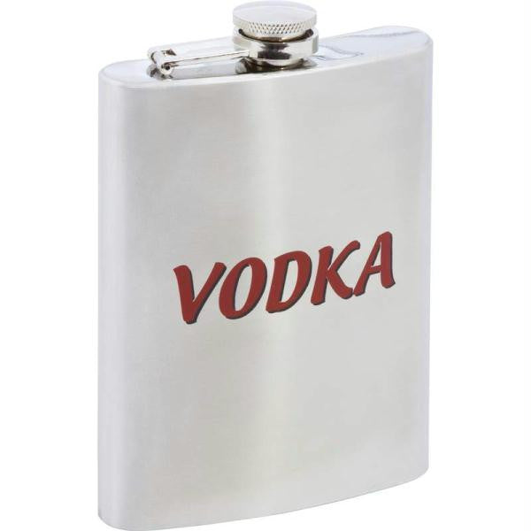 Maxam 8oz Stainless Steel Flask- Vodka