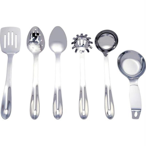 Maxam 6pc Stainless Steel Kitchen Tool Set