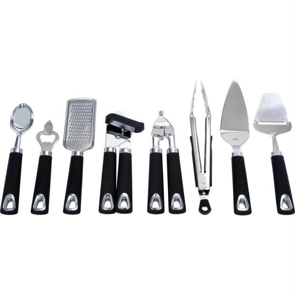 Maxam 8pc Stainless Steel Kitchen Tool Set