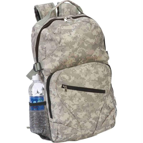 Extreme Pak Digital Camo Water-resistant Backpack