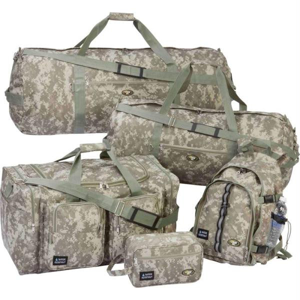 Extreme Pak Digital Camo Water-resistant 5pc Luggage Set