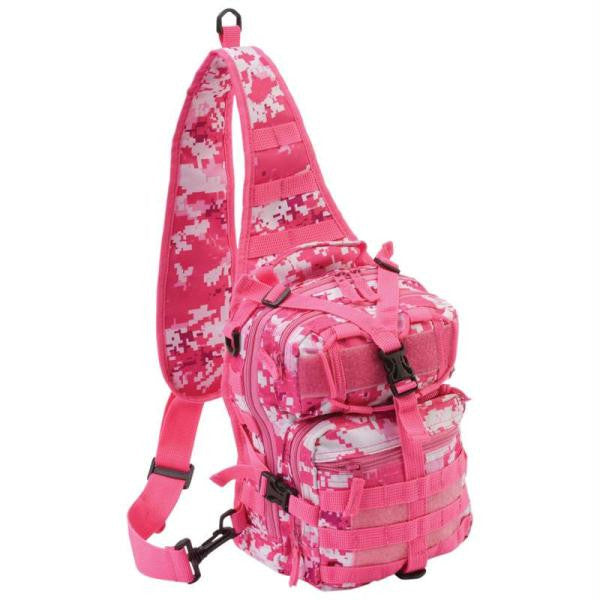 Extreme Pak Pink Digital Camo 11" Sling Backpack