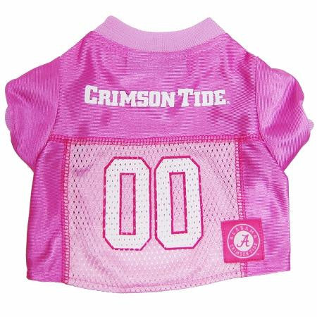 Alabama Crimson Tide Pink Jersey XS