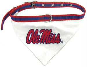 Mississippi Ole Miss Bandana Small