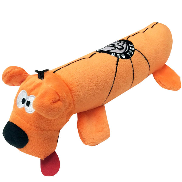 Brooklyn Nets Plush Squeaky Dog Tube Toy