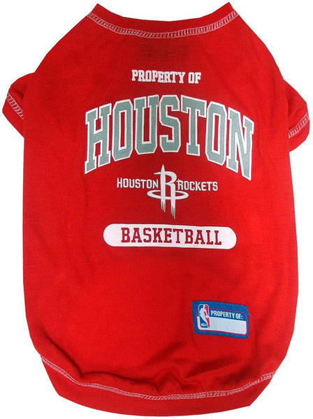 Houston Rockets Dog Shirt XS