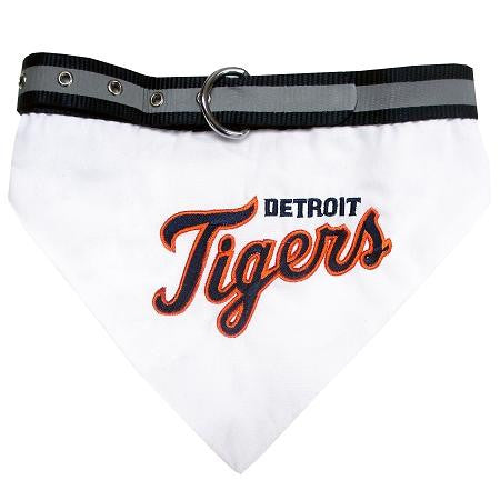 Detroit Tigers Dog Bandana Collar Medium