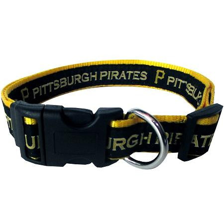 Pittsburgh Pirates Dog Collar Small