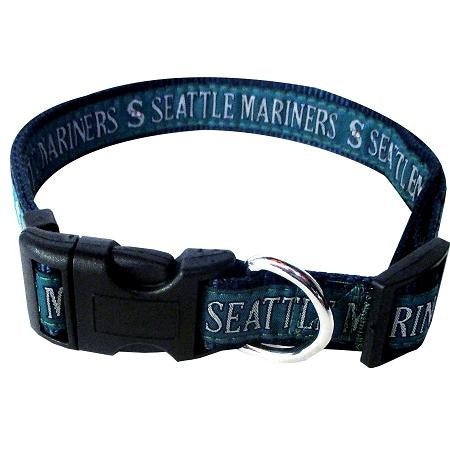 Seattle Mariners Dog Collar Large