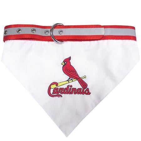 St. Louis Cardinals Dog Bandana Collar Medium