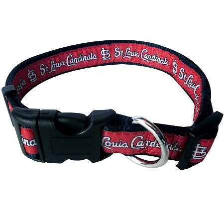 St. Louis Cardinals Dog Collar Large