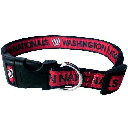 Washington Nationals Dog Collar Medium