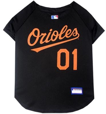 Baltimore Orioles Baseball Dog Jersey Large