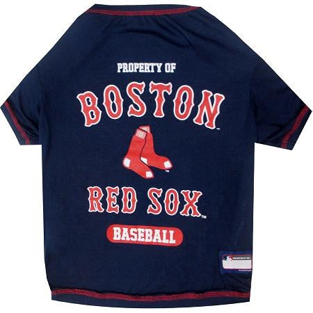 Boston Red Sox Baseball Dog Shirt XS