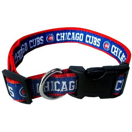 Chicago Cubs Dog Collar Medium