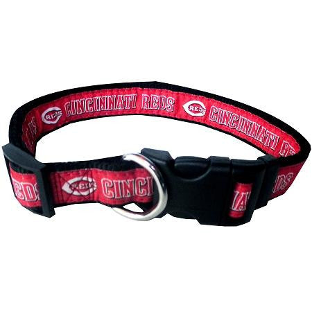 Cincinnati Reds Dog Collar Medium