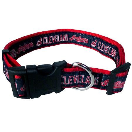 Cleveland Indians Dog Collar Small