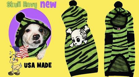 Skull Envy Pet Sweater Size 2X