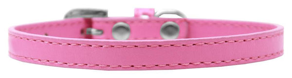 Omaha Plain Puppy Collar Bright Pink Size 16