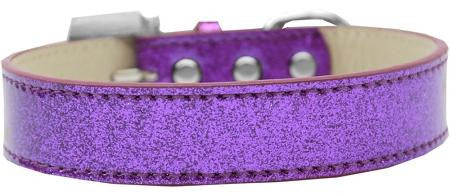 Lincoln Plain Ice Cream Dog Collar Purple Size 16