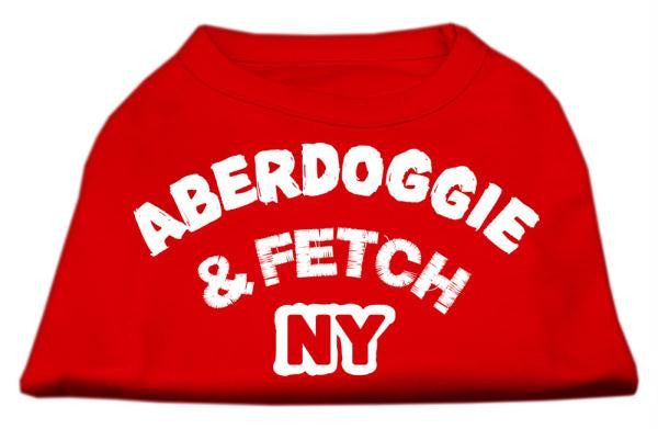 Aberdoggie NY Screenprint Shirts Red XXL (18)