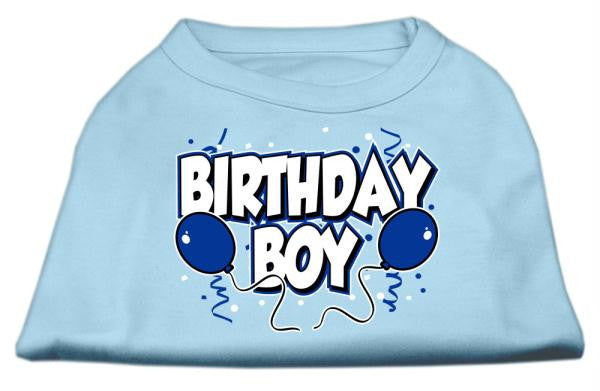 Birthday Boy Screen Print Shirts Baby Blue XXL (18)