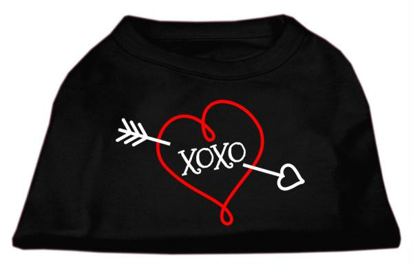 XOXO Screen Print Shirt Black XS (8)