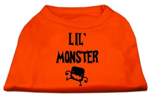 Lil Monster Screen Print Shirts Orange XL (16)