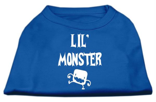 Lil Monster Screen Print Shirts Blue XXXL (20)