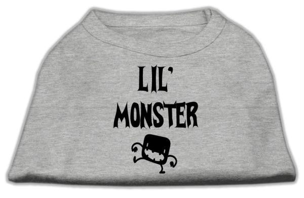 Lil Monster Screen Print Shirts Grey XXXL (20)