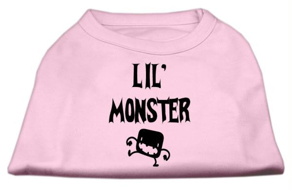 Lil Monster Screen Print Shirts Pink XXXL (20)