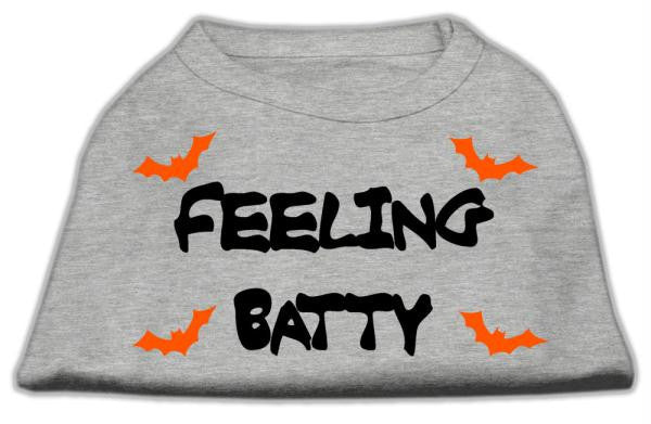 Feeling Batty Screen Print Shirts Grey XS (8)