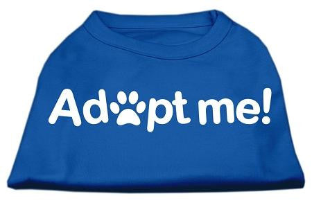 Adopt Me Screen Print Shirt Blue Lg (14)