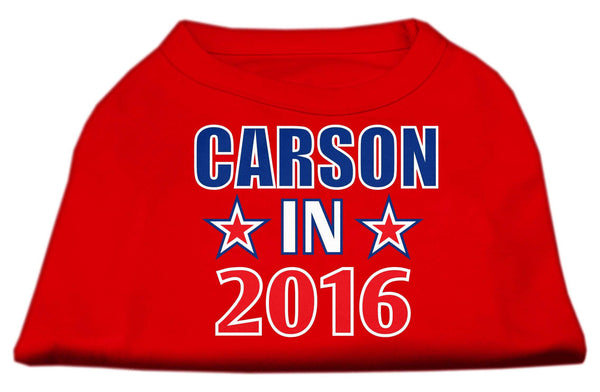 Carson in 2016 Election Screenprint Shirts Red Med (12)