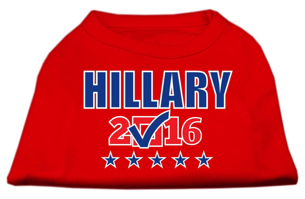 Hillary Checkbox Election Screenprint Shirts Red Med (12)