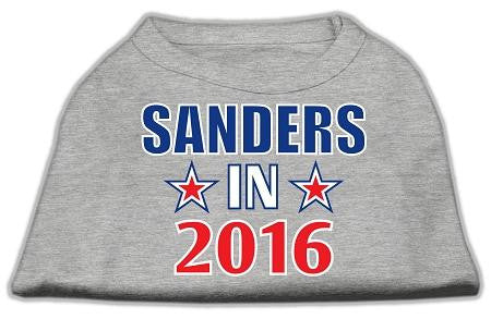 Sanders in 2016 Election Screenprint Shirts Grey Lg (14)