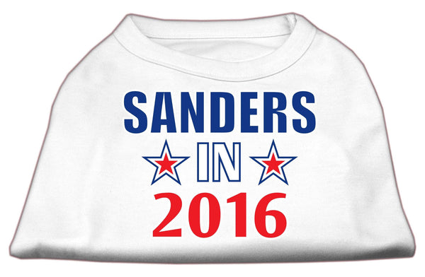 Sanders in 2016 Election Screenprint Shirts White Lg (14)