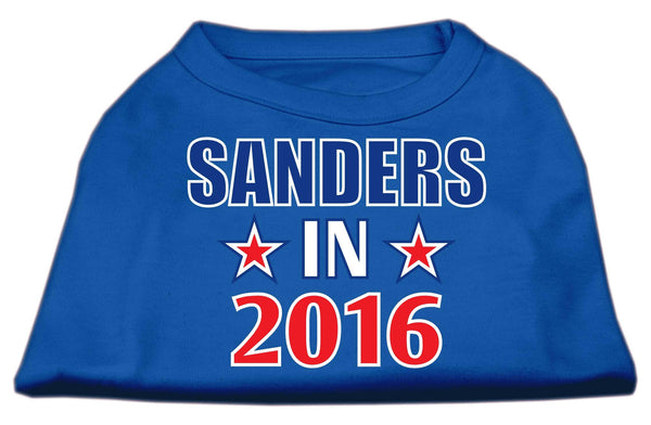 Sanders in 2016 Election Screenprint Shirts Blue XXL (18)