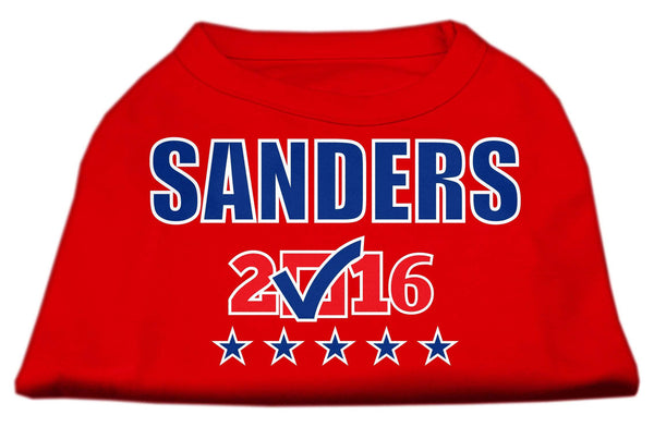 Sanders Checkbox Election Screenprint Shirts Red Med (12)