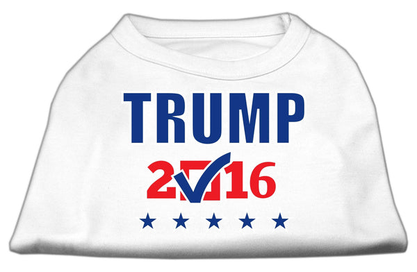 Trump Checkbox Election Screenprint Shirts White Med (12)