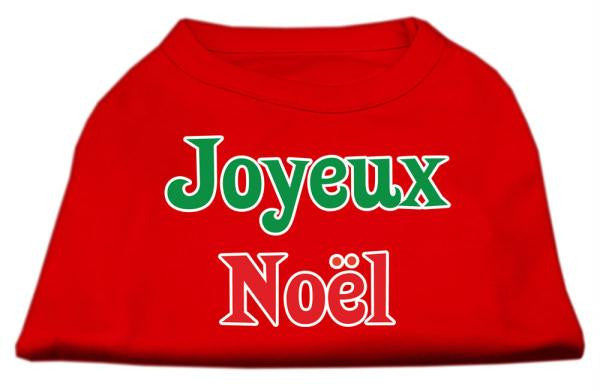 Joyeux Noel Screen Print Shirts Red M (12)